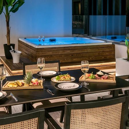 Maison Aqua Suite With Private Mini Pool Jacuzzi Hersonissos  Exterior foto