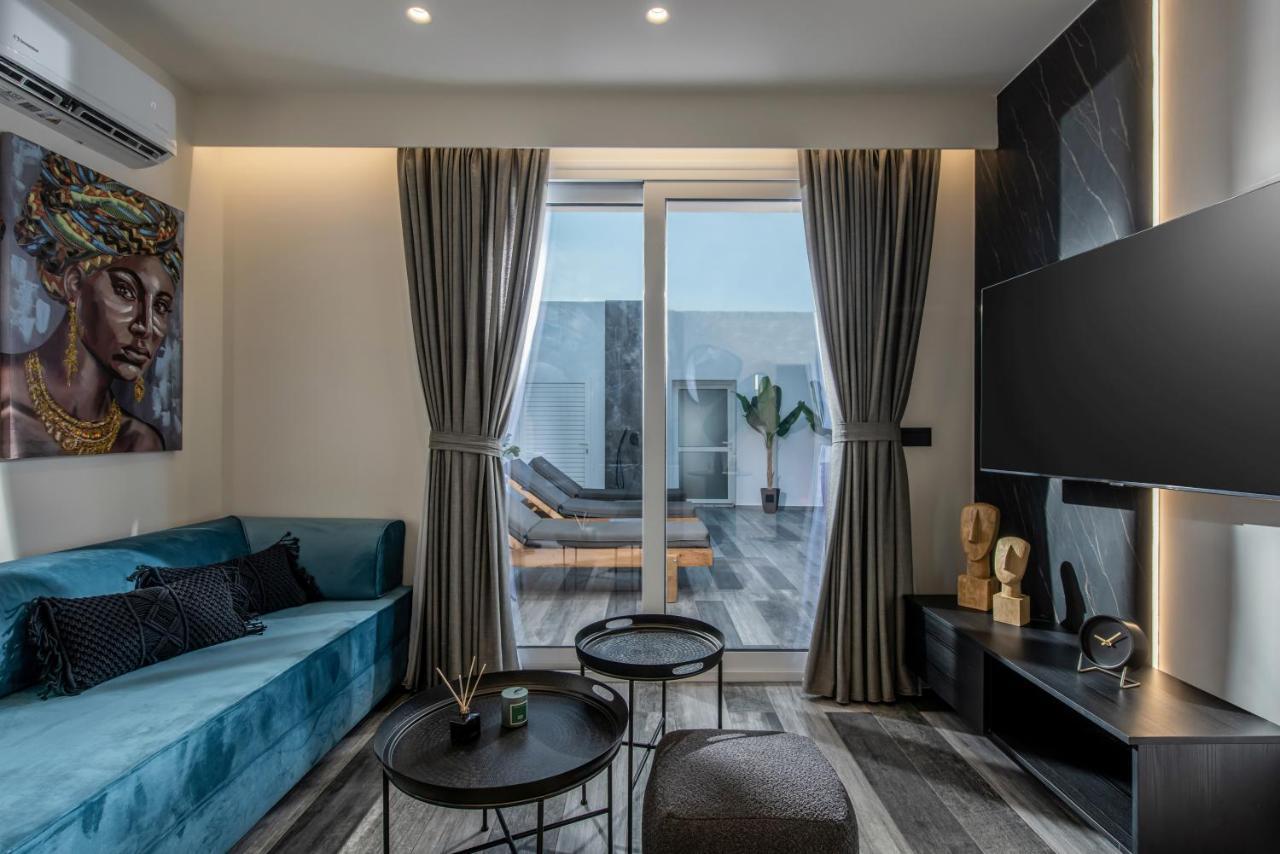 Maison Aqua Suite With Private Mini Pool Jacuzzi Hersonissos  Exterior foto