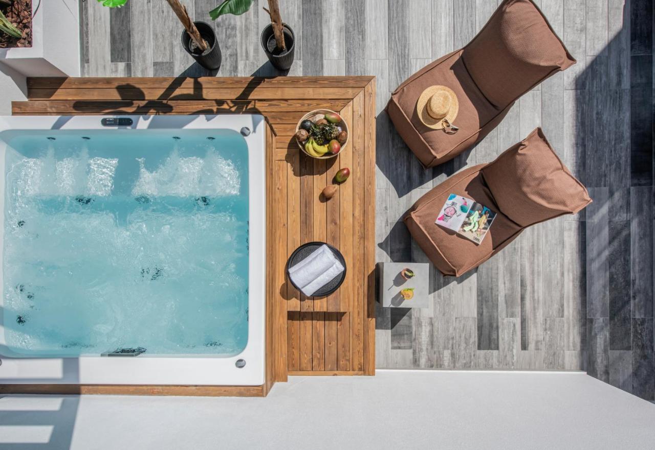 Maison Aqua Suite With Private Mini Pool Jacuzzi Hersonissos  Exterior foto